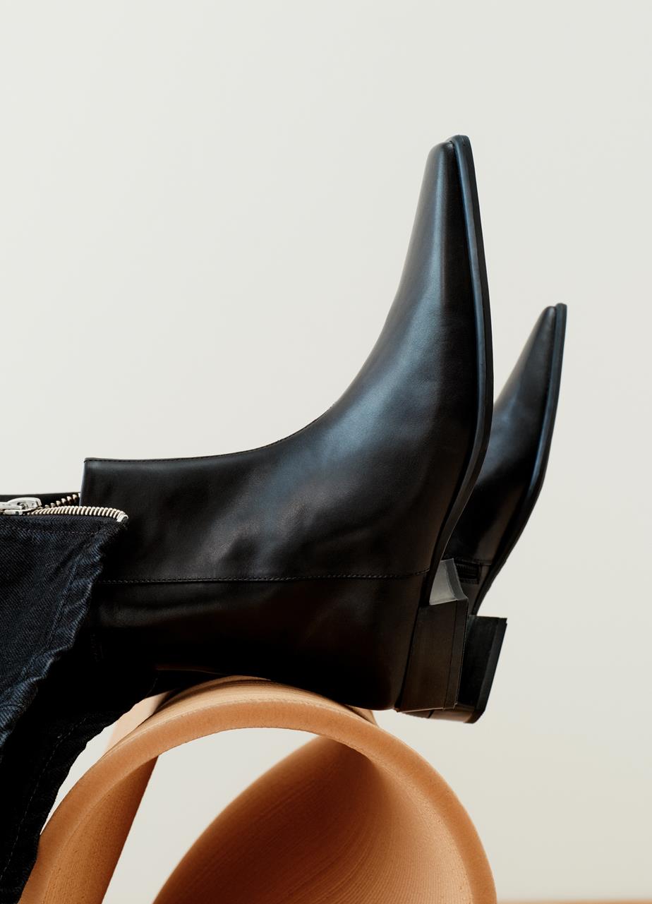Nella boots BLACK LEATHER
