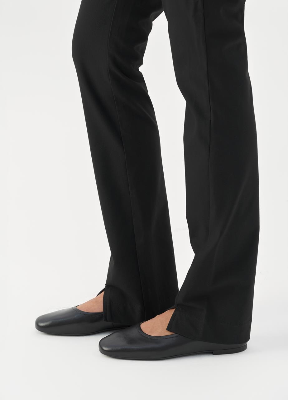 Jolin ballet flats Black leather