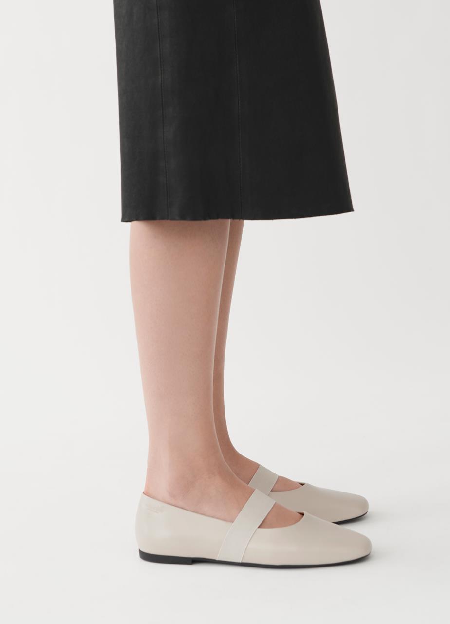 Jolin ballet flats Off-White leather