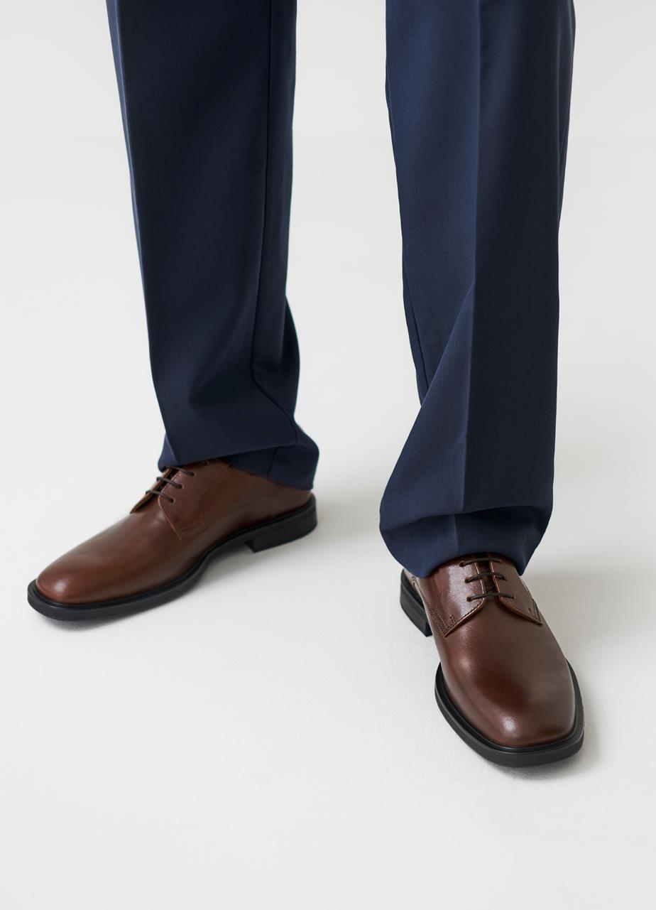Andrew shoes Dark Brown leather