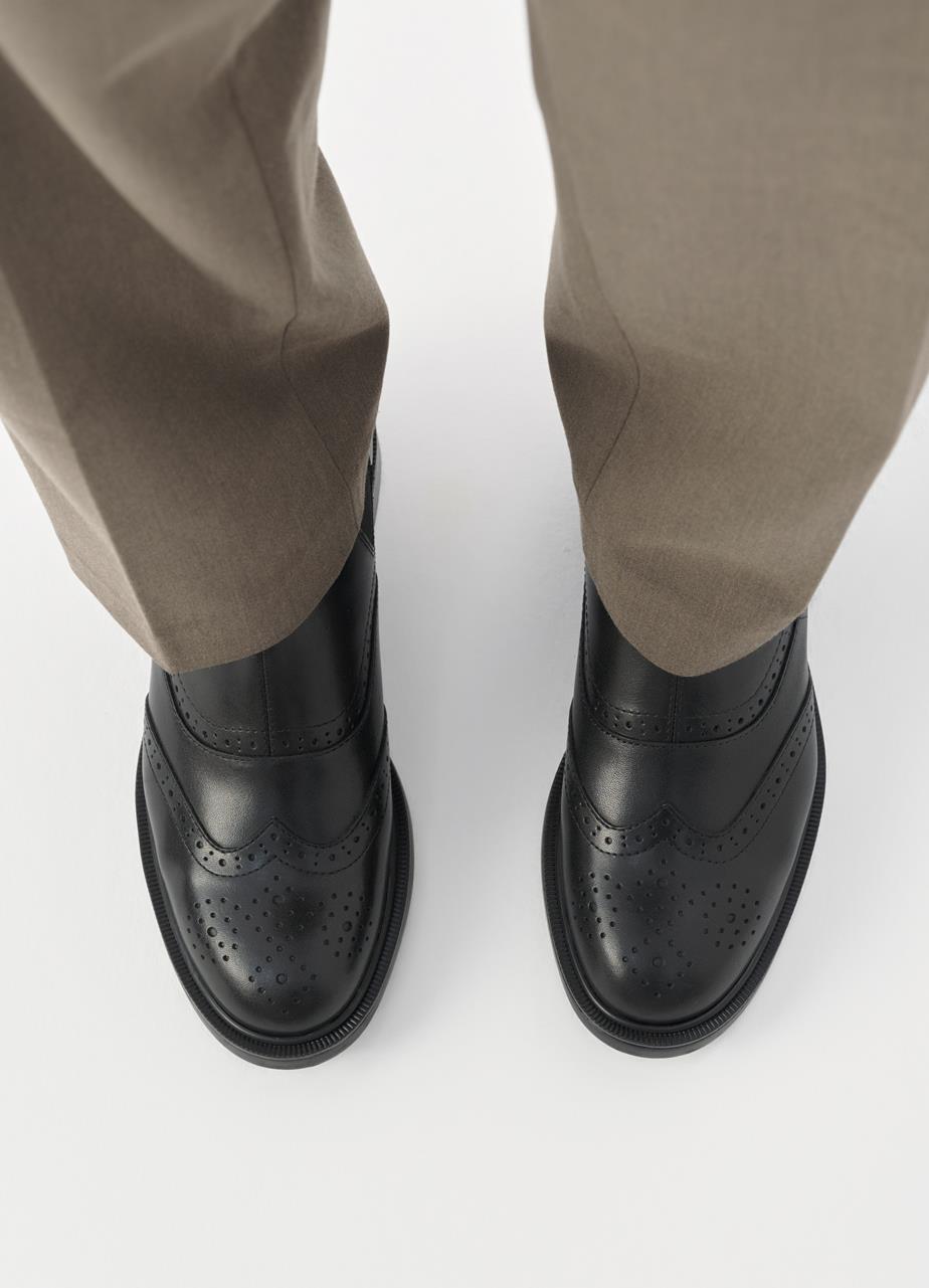 Amina boots Black leather