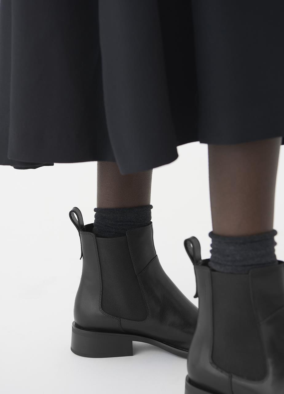 Sheila boots Black leather
