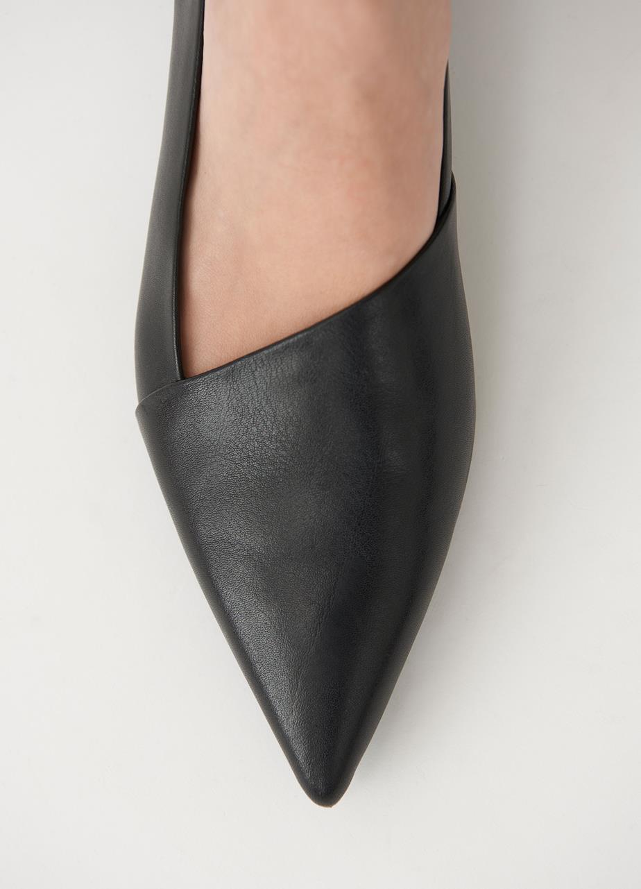 Hermine ballet flats Black leather