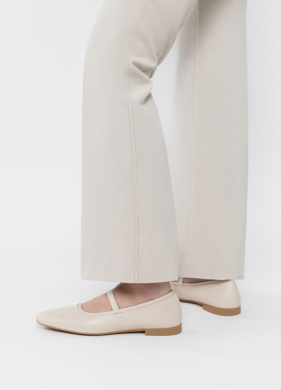 Sibel ballet flats Off-White leather