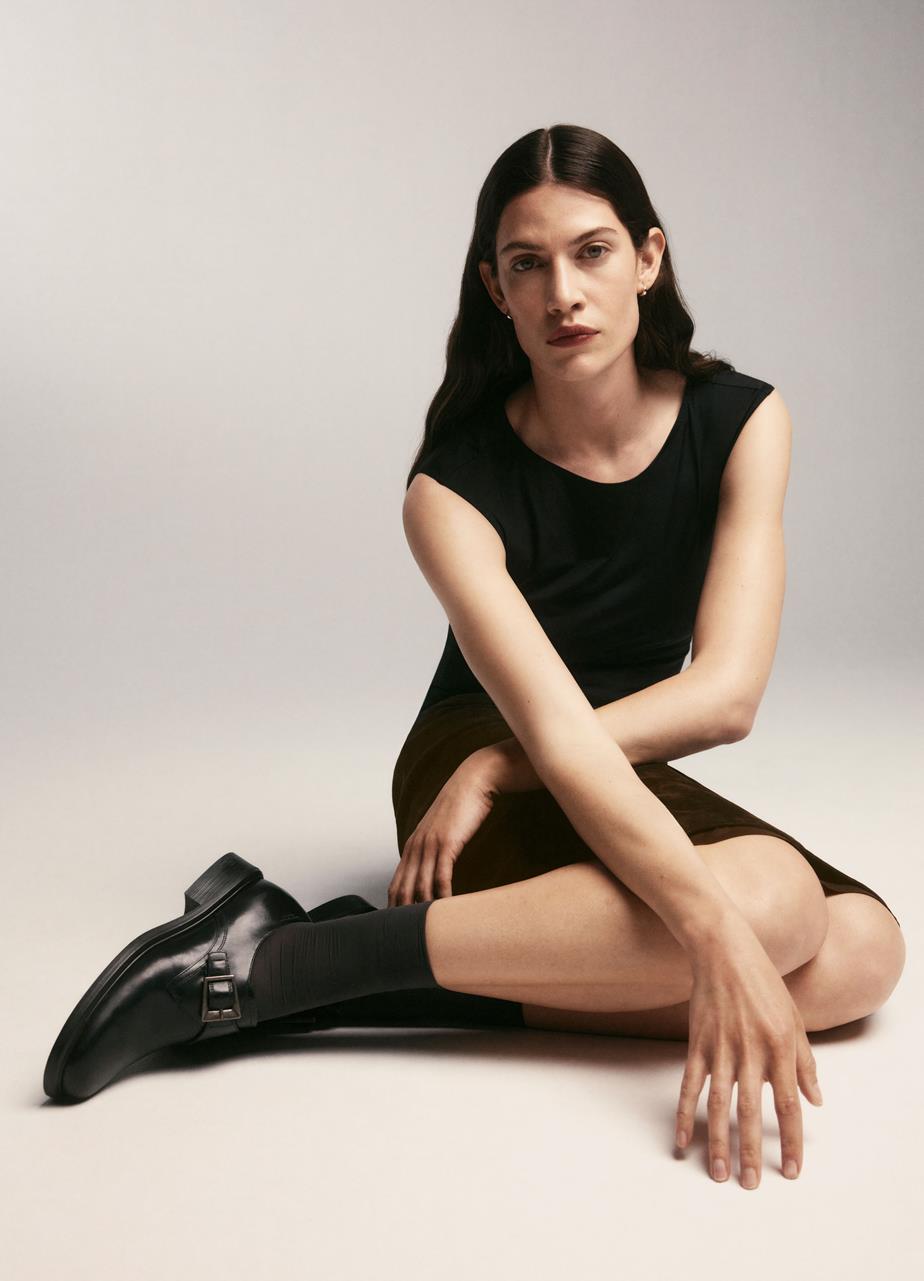Ellis shoes Black leather