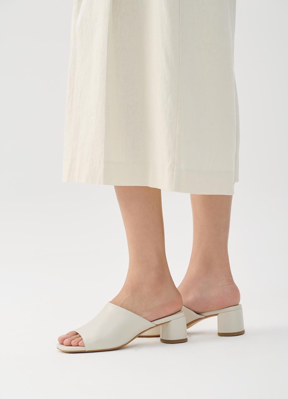 Piper mules Off-White leather