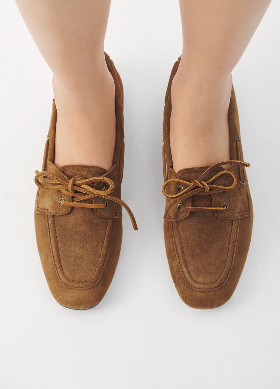 Hillary shoes Brown suede