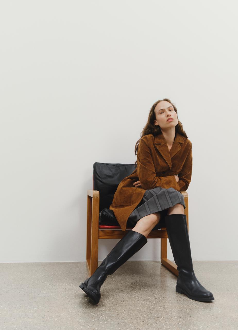 Freya tall boots Black leather