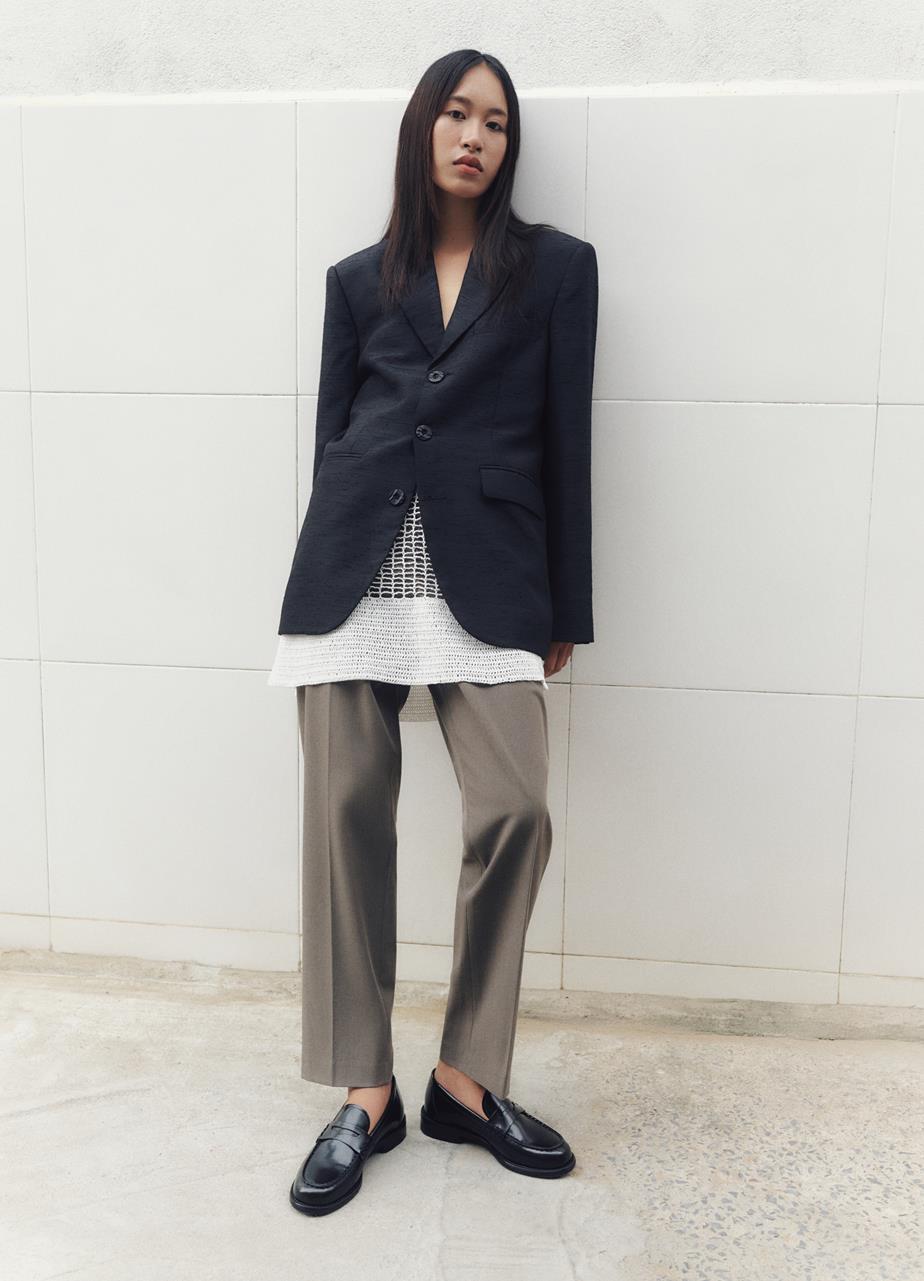 Linn loafers Black polished leather