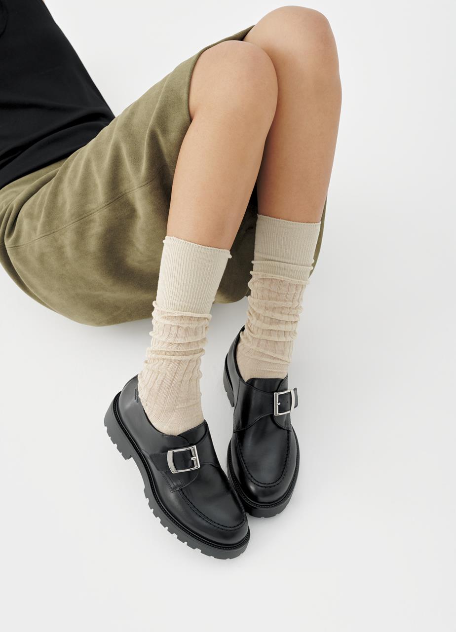 Kenova shoes Black, Leather