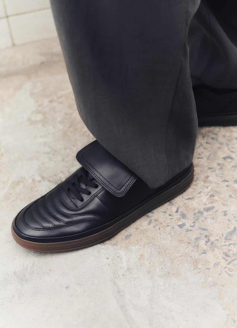 Leo sneakers Black leather