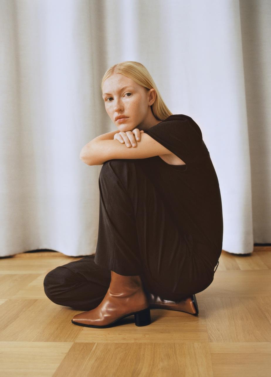 Fay ankle boots Brown, Leather